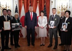 トランプ氏、拉致被害者家族と面会－「できる限りの全てのこと行う」| TBS CROSS DIG with Bloomberg