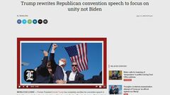 トランプ氏 演説内容を全面書き換え 米保守系メディア伝える| TBS CROSS DIG with Bloomberg