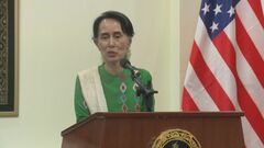 【独自】ミャンマー民主派指導者のスー・チー氏　軍事施設で監視下に　刑務所から移送| TBS CROSS DIG with Bloomberg