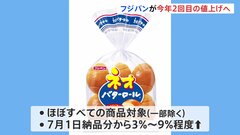 フジパン  一部除きほぼすべての商品で値上げ “年２回の値上げは初”| TBS CROSS DIG with Bloomberg