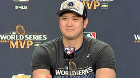 大谷翔平「感謝しかないですね」真美子夫人・愛犬デコピンに感謝、ドジャースは「自分の野球技術も上げてくれる」|TBS NEWS DIG