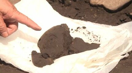 顔面把手（がんめんとって）」人の顔を表した土器の飾りの部分など発見