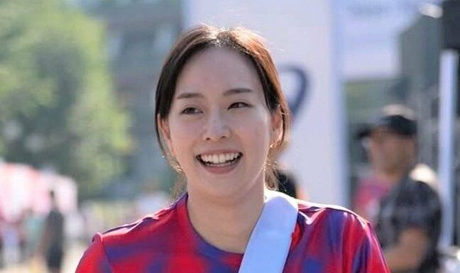 【 石川佳純 】　「レジェンドランナーの皆さんや、たくさんの参加者の方と一緒に走れてとても貴重な楽しい時間でした！」　レースイベントで笑顔|TBS NEWS DIG