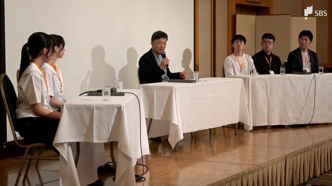 静岡市を住みやすい街に…大学生や高校生と難波喬司市長がディスカッション=静岡市|TBS NEWS DIG