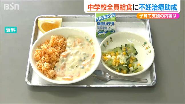 最も力を入れて欲しいとされた『子育て支援』全中学校の全員給食や不妊治療の助成実現へ　新潟市予算案|TBS NEWS DIG