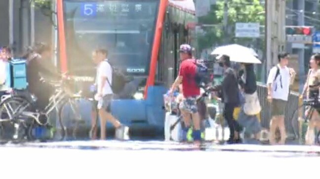 愛媛県内に今シーズン初の熱中症警戒アラート　猛暑日の“一歩手前” 四国中央で３４．４℃  ３０日も「警戒アラート」継続|TBS NEWS DIG