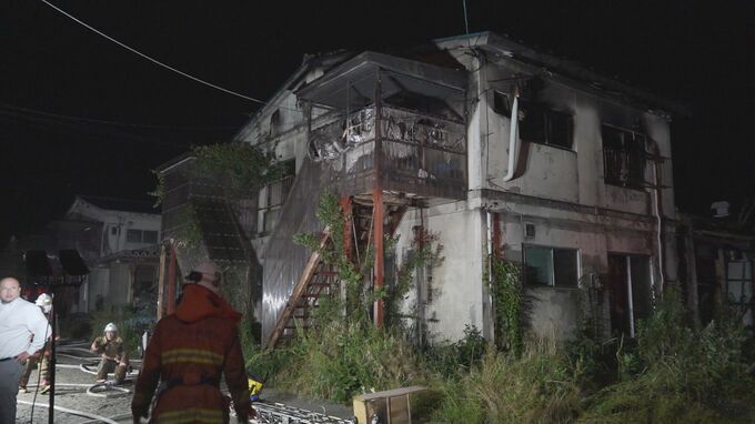金沢競馬場敷地内の宿舎で火事 1人の身元不明の男性遺体を発見…今年2月にも火事が　|　石川県のニュース｜MRO北陸放送