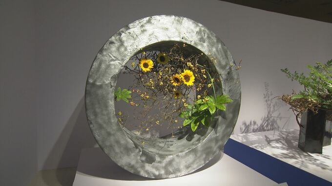 個性豊かに“華道の奥深さ”表現 県いけばな協会展が開催 7流派から約240点一堂に　|　石川県のニュース｜MRO北陸放送