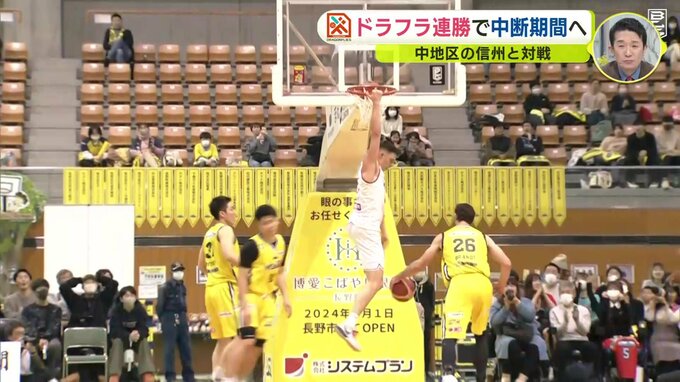 広島ドラゴンフライズ　連勝で中断期間へ　中地区の信州と対戦　|　RCC NEWS | 広島ニュース | RCC中国放送