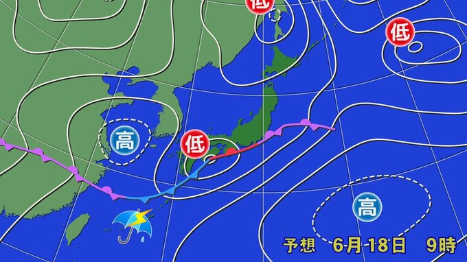 17日夜から再び雨　あす激しく降る予想　これが“梅雨最後”の大雨か【沖縄地方の天気】|TBS NEWS DIG