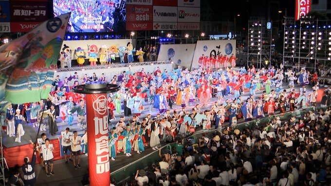 【速報】“よさこい祭り”台風接近で会場設営などに影響も、開催を正式決定…前夜祭、本番、4年ぶり通常開催へ|TBS NEWS DIG