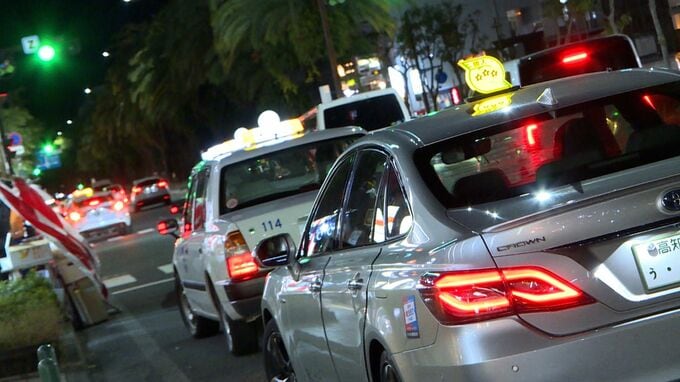 初乗りは1㎞あたり560円　タクシー運賃実質値上げ　高知県内で19日から適用　|TBS NEWS DIG