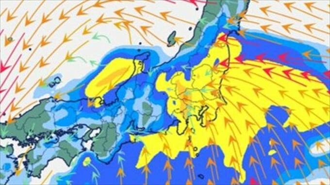 【台風情報】台風24号と前線の影響　東北地方、関東甲信地方、東海地方　線状降水帯が発生して大雨災害の危険度が急激に高まるおそれ　【進路予想・積算降水量予測・雨と風のシミュレーション】　|　山梨のニュース | ＵＴＹテレビ山梨