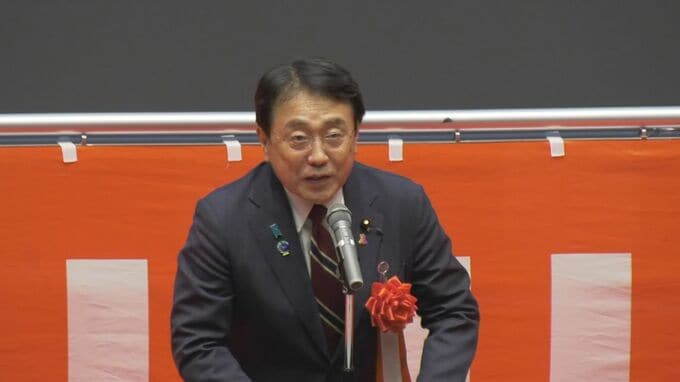 高市総理の「私に恥をかかせるな」発言を借りて…「上司からよく言われている台詞なんで…」　会場の笑いを誘った赤沢亮正経済産業大臣　地元で語ったこととは？|TBS NEWS DIG