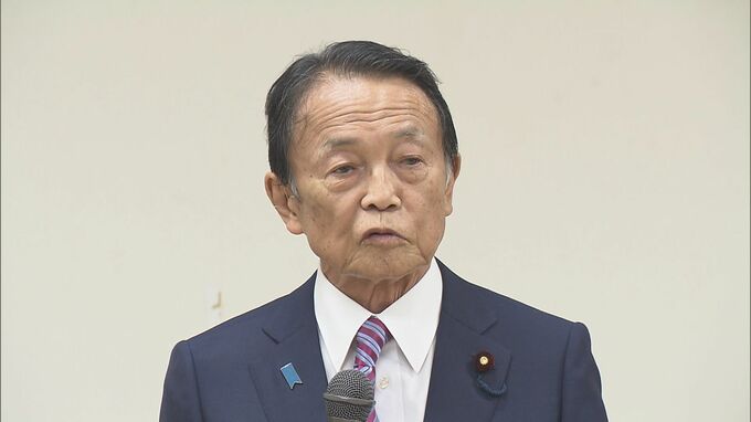 【独自】麻生氏「決選投票では高市氏支持」 小泉氏と高市氏の決選投票が有力な情勢　党員票は高市氏がリード(午後1時時点)