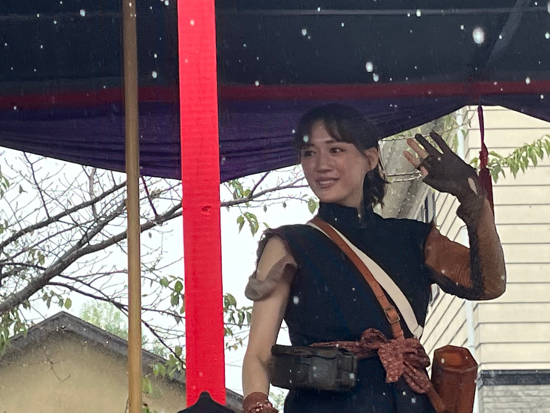 雨が降っているけどさすけねぇか？」綾瀬はるかさん会津弁であいさつ