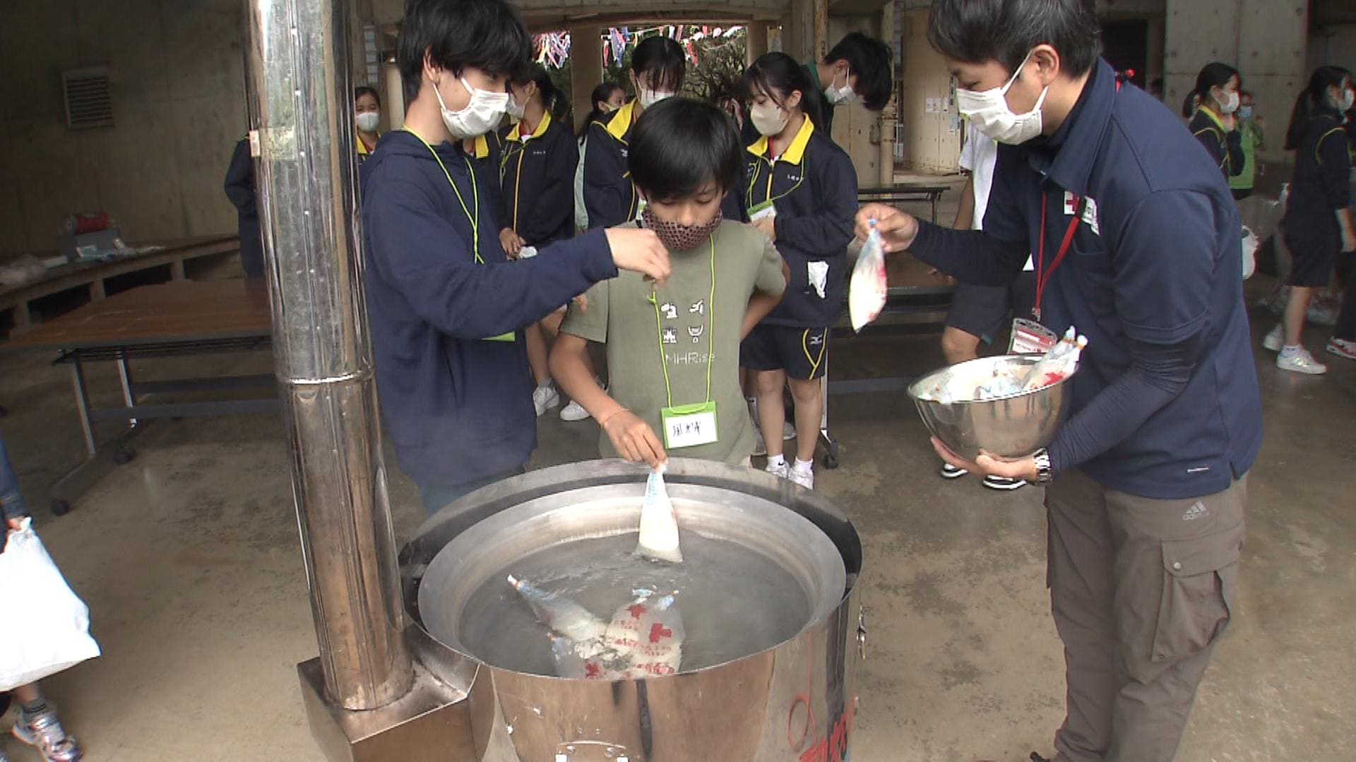 「食物アレルギー」対応の炊き出し学ぶ防災訓練 那覇市 | TBS NEWS DIG