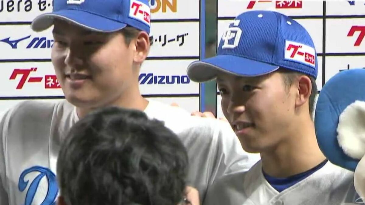 中日ドラゴンズ 巨人に勝ち越し 髙橋宏斗投手は“親友”と対決 “シン・3