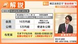 自民党内からも「危機感ない」 規正法改正めぐる与党案、“裏金根絶”は?【Nスタ解説】|TBS NEWS DIG