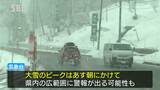 【最強寒波】長野県内は25日朝にかけ大雪に警戒を…北部と上田地域に大雪警報、JR飯山線と大糸線などで運休も(午後2時半現在)|TBS NEWS DIG