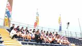 幼稚園児が白波スタジアムに手作りのこいのぼりを掲揚 「きれいだった」 鹿児島 | 鹿児島のニュース|MBC NEWS|南日本放送