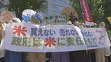 コメ不足　農水省前で消費者などが安定供給求める　約200人参加|TBS NEWS DIG