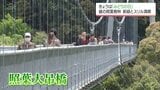 「みどりの日」国内最大級の照葉樹林がある綾町の照葉大吊橋に多くの観光客が訪れる|TBS NEWS DIG