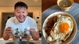 【 花田虎上 】　「妻にはビビンバ、私のはもっとヘビー」朝から豪快すぎる自家製“メガ盛り丼”が話題|TBS NEWS DIG