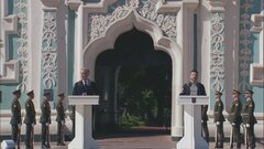 ウクライナで独立記念日を祝う式典　カナダ・カーニー首相も出席「ロシアへの抑止力の強化を」| TBS CROSS DIG with Bloomberg