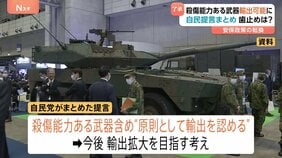 殺傷能力ある武器輸出“原則認める” 自民党が提言　輸出先の制限は？|TBS NEWS DIG