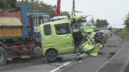 沖縄県内で重大事故相次ぐ ダンプカーと正面衝突し高校生2人が意識不明