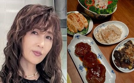 工藤静香 】 「こんな形のハンバーグを見ると、何だか気楽に作りたく