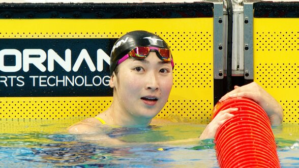池江璃花子が今大会最初の種目、女子100mバタフライで決勝進出 自身11個目のメダルへ【アジア大会】|TBS NEWS DIG