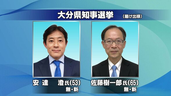 大分県知事選挙 投開票まであと2日 両陣営の終盤の動きは　|　大分のニュース｜OBS NEWS｜大分放送