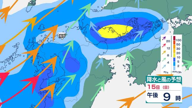 【大雨情報】16日夜のはじめ頃にかけて局地的に激しい雨…大雨や洪水の警報を発表する可能性も　土砂災害や浸水に警戒を　九州北部【雨風シミュレーション】|TBS NEWS DIG