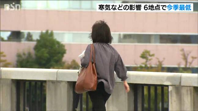 「寒暖差で具合悪いです…」新潟県内は湿った空気や寒気の影響で気温が低下　6地点で今季最低に|TBS NEWS DIG