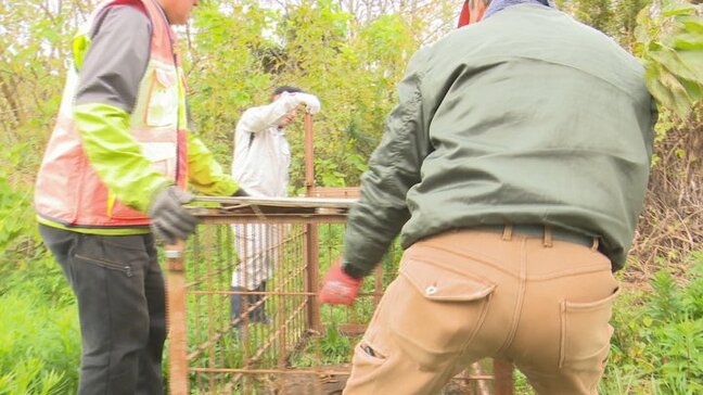 畑にクマのものと見られるフン　付近に全長2m 高さ1mの箱わな設置　市は一人で出歩かないなど注意呼び掛け　山梨・甲州市|TBS NEWS DIG