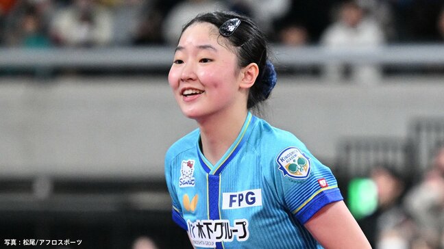 初優勝へ 張本美和が決勝進出！横井咲桜とのフルゲームの死闘制す、早田ひなと頂上決戦【全日本卓球・準決勝】|TBS NEWS DIG