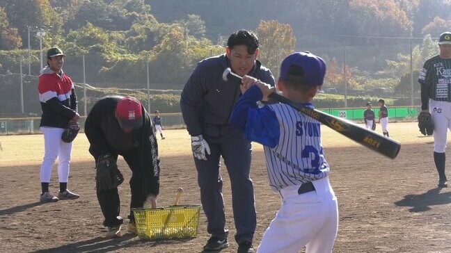 阪神で活躍し今年引退した原口文仁さんらが少年野球教室「野球はプレーだけじゃなく心も育ちます」【香川】|TBS NEWS DIG