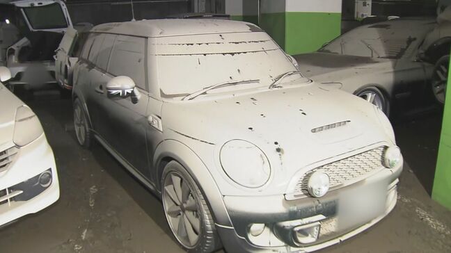 「鍵開かなくて中を確認できない…」 三重･四日市の浸水被害 地下駐車場に止めた車の所有者による被害確認はじまる 全体の9割近く242台の所有者を特定|TBS NEWS DIG