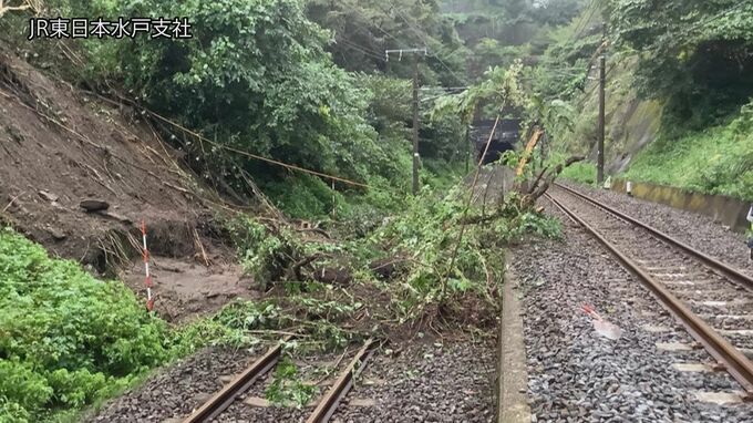 JR常磐線一部区間で終日運転見合わせ　大雨の影響で　復旧の見通したたず|TBS NEWS DIG