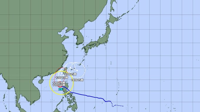 【台風情報】今後はカーブし沖縄に接近か...大型の台風26号(フォンウォン)　このあとの勢力と進路を詳しく　最大瞬間風速55メートル予報　沖縄への影響は？ 全国の天気を地方ごとに　気象庁|TBS NEWS DIG
