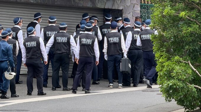 指定暴力団・共政会の本部を広島県警が家宅捜索　傘下組織の原田組組長の男ら5人が不動産侵奪の疑いで逮捕されたことを受け　共政会本部の関与の可能性も視野に捜査　広島　|　RCC NEWS | 広島ニュース | RCC中国放送