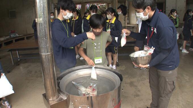 「食物アレルギー」対応の炊き出し学ぶ防災訓練　那覇市　|　沖縄のニュース｜RBC 琉球放送