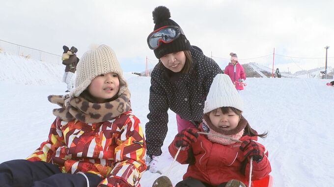 3連休最終日　スキー、スケート場にぎわう　大分|TBS NEWS DIG