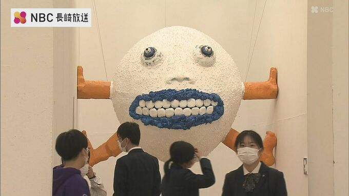 「3年間の集大成がギュッと詰まってます」絵画・彫刻・映像など約300作品　長崎日大高校卒業制作展　|　長崎のニュース | 天気 | NBC長崎放送