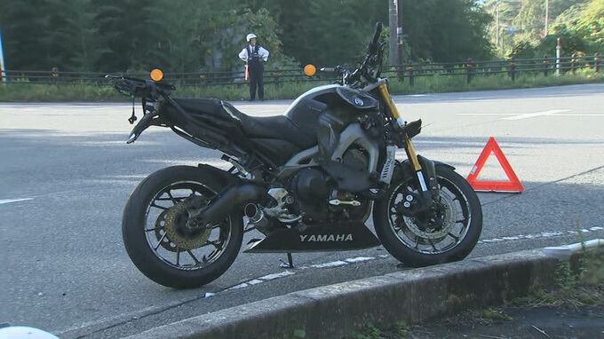 【続報】大型バイクと乗用車が出合い頭に衝突　大型バイクの男性（50代）が死亡　信号のない交差点、車側に一時停止の標識　|　BSSニュース | BSS山陰放送
