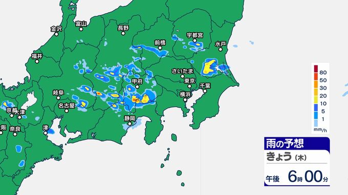 【大雨情報】関東甲信　“ゲリラ雷雨”に注意　21日昼過ぎから夜遅くにかけ【雨のシミュレーション画像掲載】関東北部・関東南部・甲信いずれも80ミリ（～22日午前6時・多い所）気象庁　|　SBC NEWS | 長野のニュース | SBC信越放送