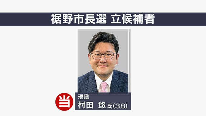 【速報】現職・村田悠氏が当選=静岡・裾野市長選|TBS NEWS DIG