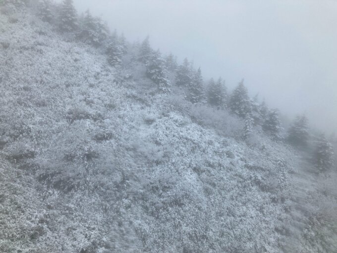 青森県・八甲田山で初冠雪を観測　青森地方気象台　発表|TBS NEWS DIG